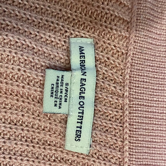 Pink white gradation Off the shoulder knit Sz Small American Eagle outfitters AE - Picture 5 of 6